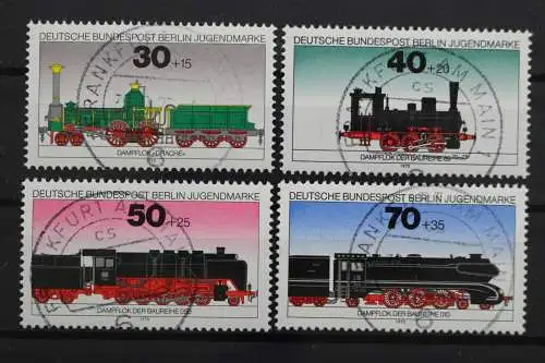 Berlin, MiNr. 488-491, zentrischer Stempel Frankfurt - 638543