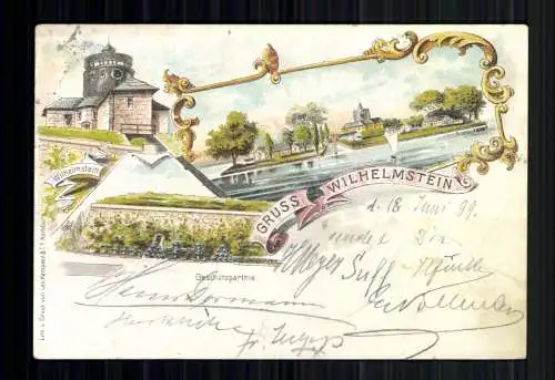 Steinhude , Insel Wilhelmstein, Geschützpartie - 419197