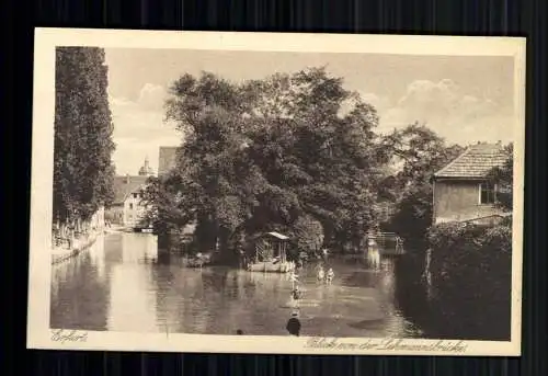 Erfurt, Blick von der Lehmannsbrücke - 419221