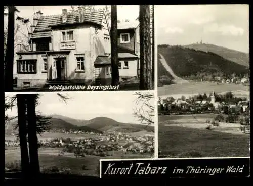 Tabarz/Thür. Wald, Waldgaststätte Deysingslust, Teilansichten - 419962