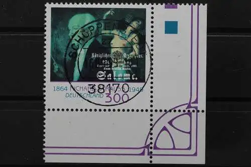 Deutschland (BRD), MiNr. 2076, Ecke re. unten, zentrischer Stempel, EST - 637042