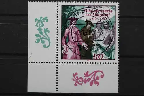 Deutschland (BRD), MiNr. 2115, Ecke li. unten, zentrischer Stempel, EST - 639981