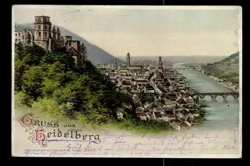 Heidelberg, Teilansicht, Kirche, Brücke - 420416