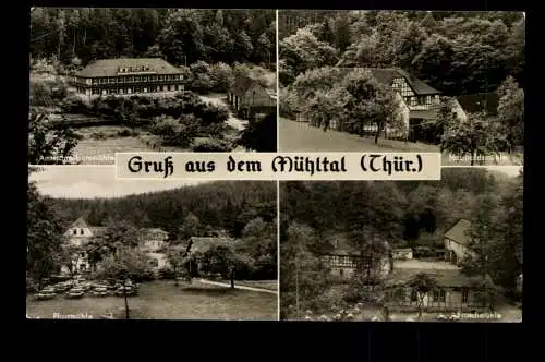 Mühltal (Thür.), Amtsschreibers-, Naupolds-, Pfarr- und Froschmühle - 420477