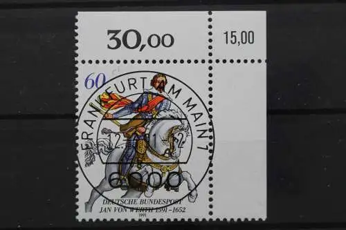 Deutschland (BRD), MiNr. 1504, Ecke re. oben, KBWZ, EST F/M - 637339