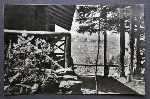 Finsterbergen/Thür. Wald, Blick von der Blockhütte - 420793