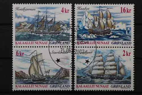 Grönland, MiNr. 381-384, 4/6 + 16/2, gestempelt - 639679