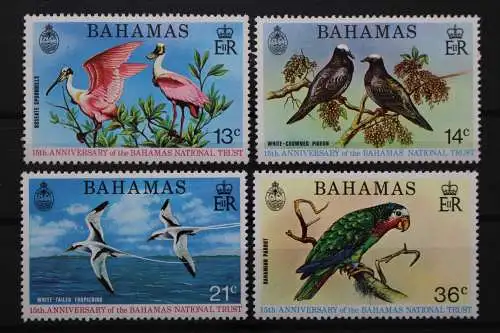 Bahamas, MiNr. 370-373, Vögel, postfrisch - 642142