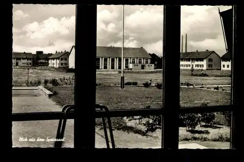 Castrop-Rauxel, Ruhrjugenddorf, Blick aus dem Speisesaal - 420144