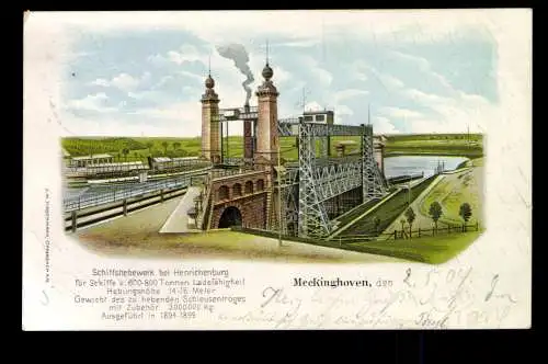 Meckinghoven, Schiffshebewerk bei Henrichenburg - 420274