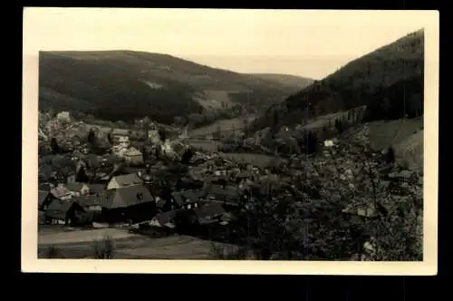 Manebach OT von Ilmenau, Blick auf den Ort - 420472