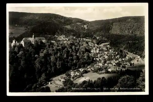 Schwarzburg/Thüringen, Blick von der Anna-Luisenhöhe - 420484