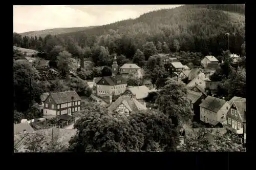 Eigersburg/Thür. Wald, Blick vom Schloß ins Steigertal - 420494