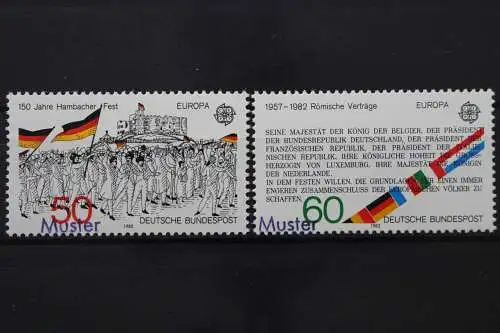 Deutschland (BRD), MiNr. 1130-1131, Muster, postfrisch - 643139