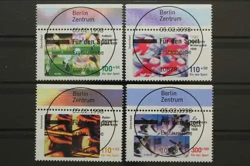 Deutschland (BRD), MiNr. 1968-1971, Oberrand, VS Berlin - 641474