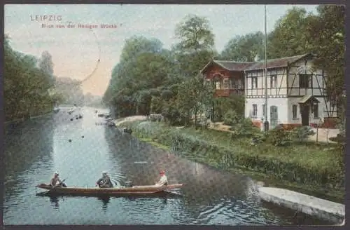 Leipzig, Blick von der Heiligen Brücke - 410028