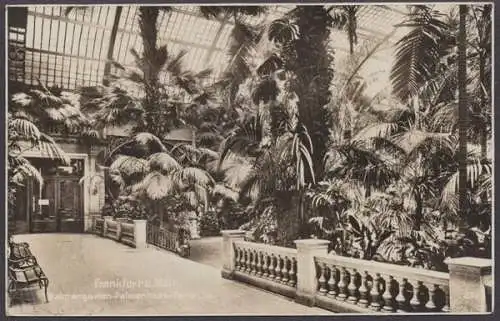 Frankfurt, Palmengarten - Palmenhaus - Terrasse - 410053