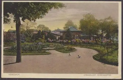 Bremen-Vegesack, Strandlust, Rosengarten - 410234