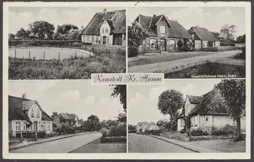 Ramstedt Kr. Husum, Geschäftshaus Herm. Hars - 410232