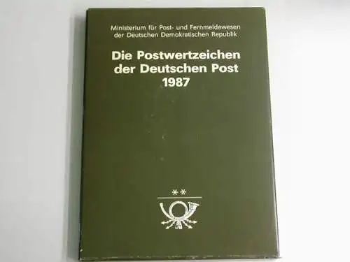 DDR, Jahrbuch 1987, postfrisch - 200513