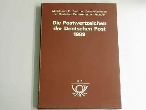 DDR, Jahrbuch 1989, postfrisch - 200515