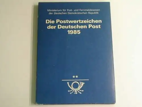 DDR, Jahrbuch 1985, postfrisch - 200511