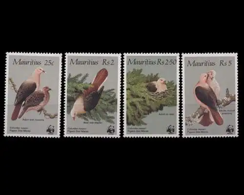 Mauritius, MiNr. 609-612, postfrisch - 692053