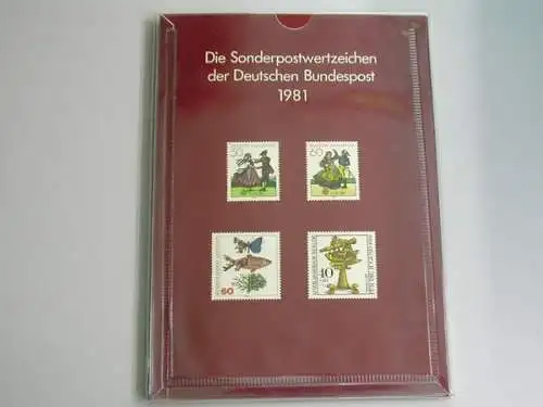 Deutschland (BRD), Jahrbuch 1981, postfrisch - 200451