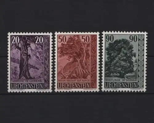 Liechtenstein, MiNr. 377-379, postfrisch - 692204