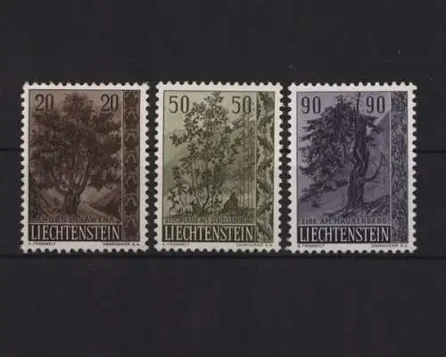 Liechtenstein, MiNr. 371-373, postfrisch - 692203