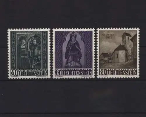 Liechtenstein, MiNr. 374-376, postfrisch - 56157