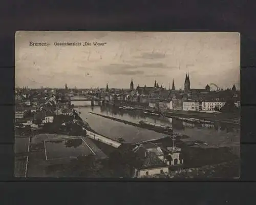 Bremen - Gesamtansicht "Die Weser" - 400345