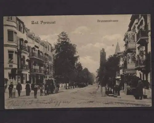 Bad Pyrmont, Brunnenstrasse - 400511