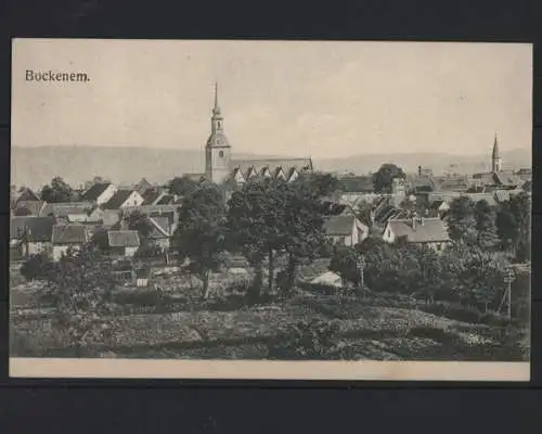 Bockenem, Ortsansicht mit Kirche - 400526