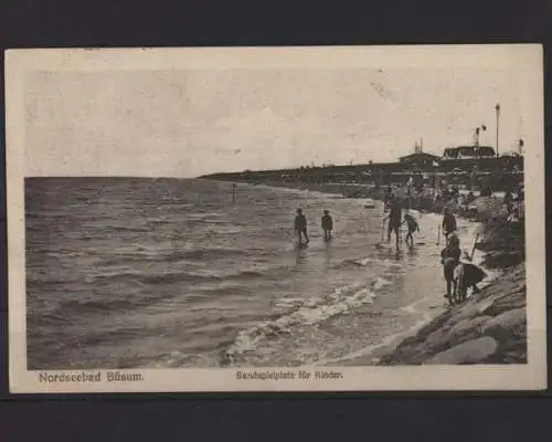 Büsum, Nordseebad, Sandspielplatz für Kinder - 401041