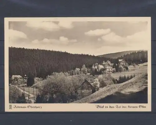 Altenau, Oberharz, Blick in das Tal der kleinen Oker - 401336