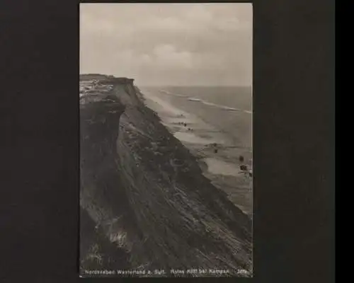 Westerland, Nordseebad, Rotes Kliff bei Kampen - 401029