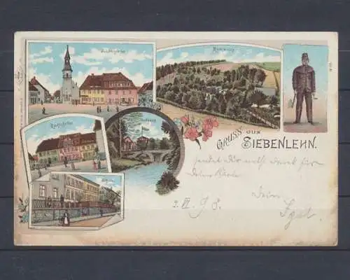 Siebenlehn, Schule, Zollhaus, Bergmann, Romanus ... - 401301