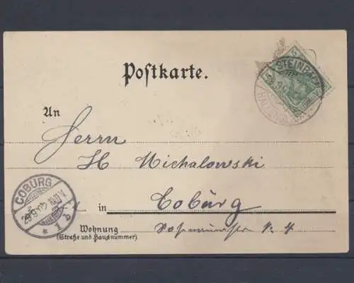 Hamburg, Rathaus, Karte mit Wappen - 401456