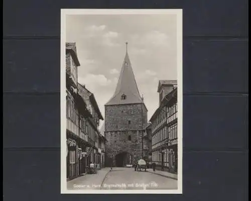 Goslar, Breitestraße mit Breiten Tor - 401170