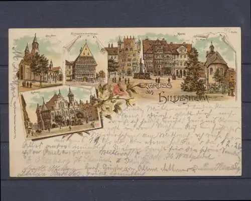 Hildesheim, Dom, Rathaus, Knochenhaueramtshaus, Markt - 401636