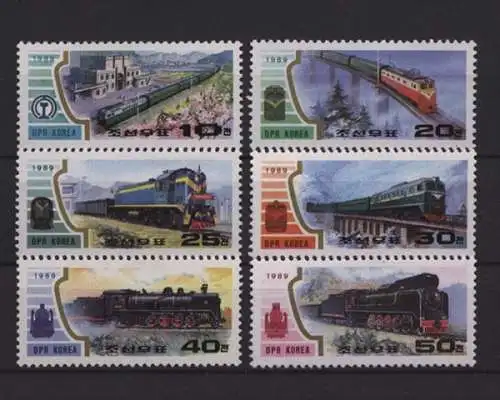 Korea - Nord, MiNr. 3064-3069, postfrisch - 693551