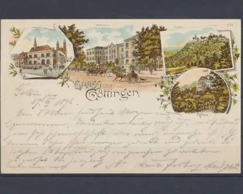 Göttingen, Rathaus, Auditorium, Plesse, Rohns - 401454