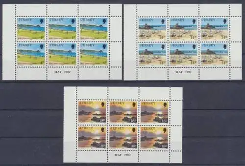 GB - Jersey, Michel Nr. 465,469,473, postfrisch - 60523