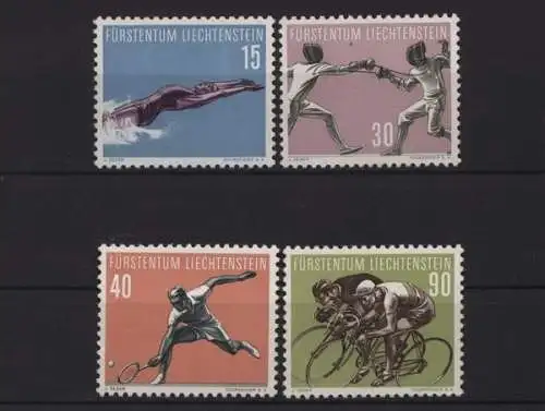 Liechtenstein, MiNr. 365-368, postfrisch - 59352