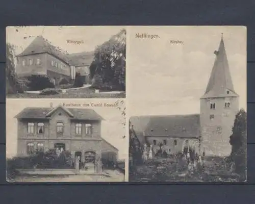 Nettlingen, Kirche, Rittergut, Kaufhaus v. Ewald Bosse - 402019