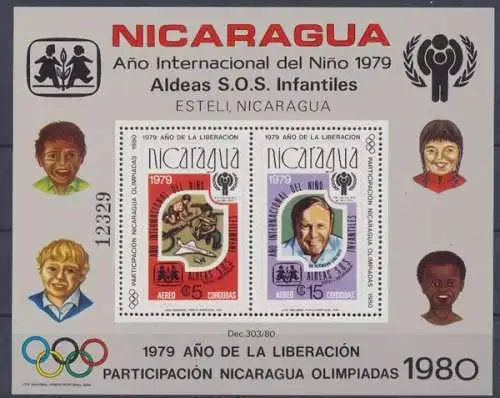 Nicaragua, MiNr. Block 110 A, postfrisch - 692871