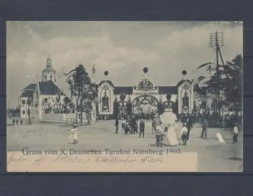 Nürnberg, X. Deutsches Turnfest 1903 - 402158