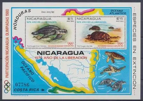 Nicaragua, MiNr. Block 114, postfrisch - 692869