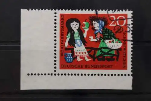 Deutschland (BRD), MiNr. 387, Ecke links unten, gestempelt - 645134